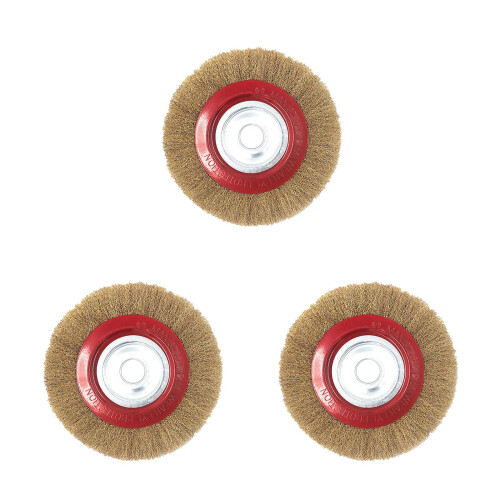 3Pièces Brosse De Nettoyage Pour , Roue En D'acier 2