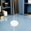 5Pcs Lightweight Round Acrylic Lampshade Diffuser Covers Frosted White 3
