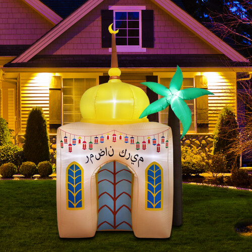 105C Emission Compliant Inflatable ramadans Decoration for-2.1M 1