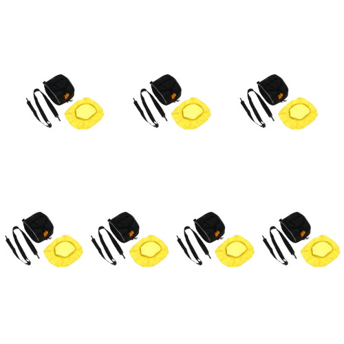 7Pièces Rangement Nylon Noir Cyclisme Épaule 1