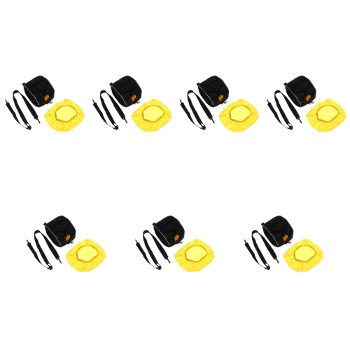 7Pièces Rangement Nylon Noir Cyclisme Épaule 2