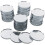 Mini runde glasspejle 1 tommer diameter – 50 stk. 1