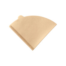 Kartiosuodatinpaperia, 100 kpl, luonnonpaperia, 2–4 kupille