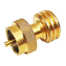 Adattatore in ottone per barbecue a gas propano QCC1/POL