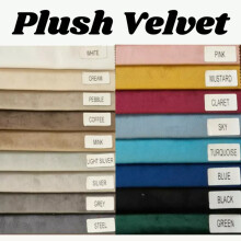(5ft King, Black(with Mattress)) Luxury Plush Velvet Double Divan Bed 54" Slim Panel Lines Headboard 2 Storage Drawers Optional Mattress