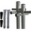 2 Pack Galvanised Clothes Line Posts | Heavy Duty Garden Poles 1