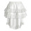 Medieval Gothic Steampunk Victorian Asymmetry High Low-White M 1