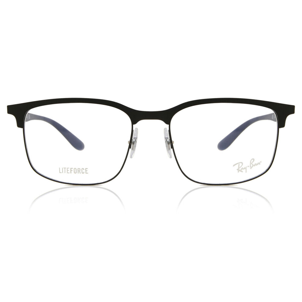 Ray-Ban Eyeglasses Optics - Sand Blue Frame Clear Lenses Polarized 57-19, RB6518 - Image 4
