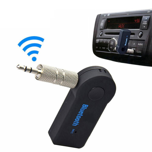 Trådløs Bluetooth-bilmottakeradapter med 3,5 mm Aux 2
