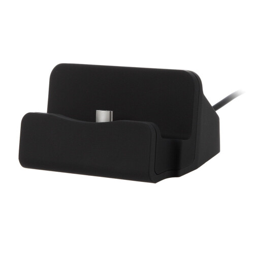 Docking station da tavolo con connettore Type-C e supporto per telefono. 1