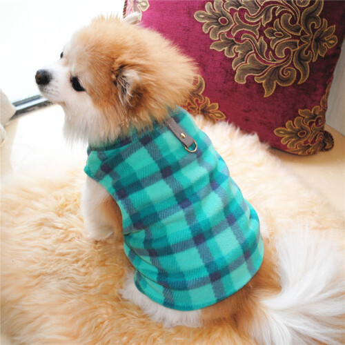 Weicher Fleece-Hundepullover mit Leinenring 2