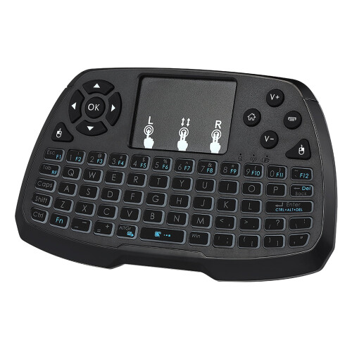 Tastiera wireless a 2,4 GHz con touchpad e mouse 1