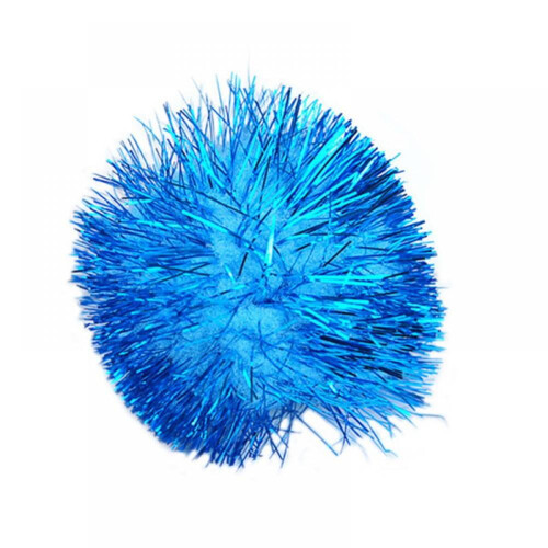 Glitterende pompons voor katten, 50 stuks (2 inch) 2