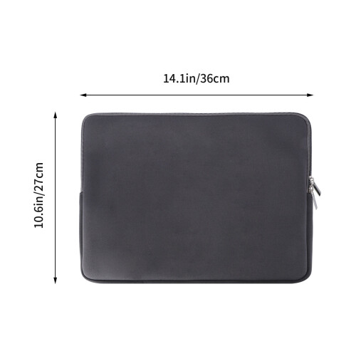 Capa protetora para laptop de 13 polegadas para MacBook Air/Pro, cor cinza. 1