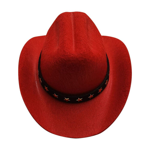 Cowboyhat til hunde og katte – justerbar sort mini 1