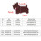 Pull imprimé en polyester pour petits chiens et chats 3