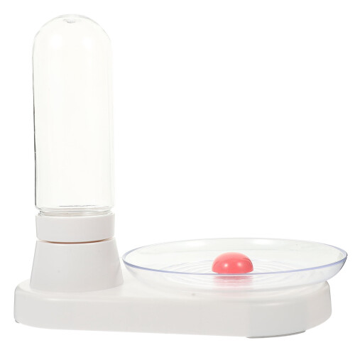 Vannfontene for katter og hunder, 420 ml, hvit 2