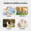 Hundstrumpor med halkfria grepp – 4-pack 5