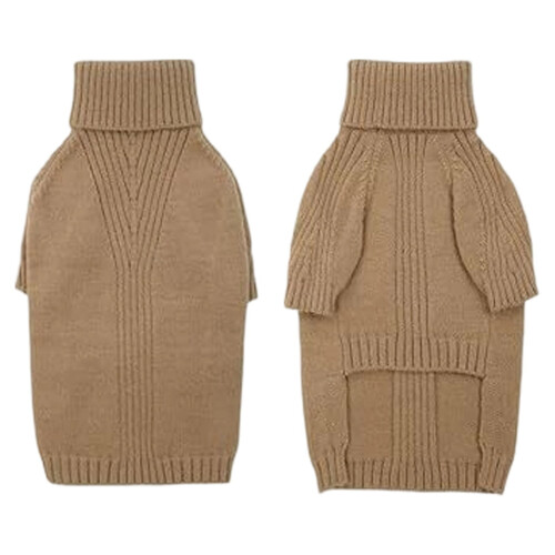 Sweter dla psa dużych ras – dzianina termiczna, golf, 1