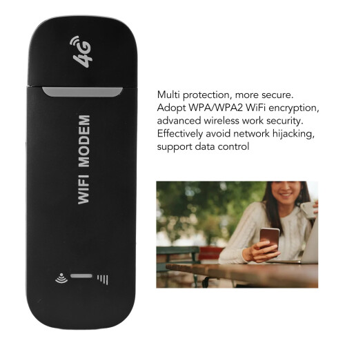 Hotspot WiFi mobile 4G alimentato tramite USB, supporta 10 dispositivi 1