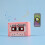 Enceinte Bluetooth cassette 5.0 Mini enceinte portable rétro 2