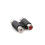 Conector RCA fêmea-fêmea para áudio e vídeo 4