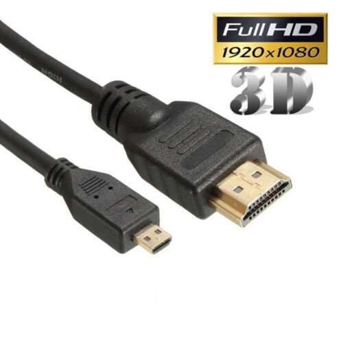 Καλώδιο Micro-HDMI σε HDMI 1080p1m 2