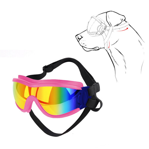 Solbriller til små hunde – UV-beskyttelse, 15x6 cm 1
