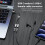 Cábla USB-C go Cábla USB-C Déach Níolón Braidithe 30cm 6