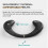 Kabelloser Bluetooth-Nackenlautsprecher, Schwarz 5