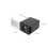 Mini HD1080P LED bærbar projektor sort 3