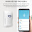 Αισθητήρας κίνησης MesaSe WiFi, ανθεκτικός σε κατοικίδια, ευρεία γωνία 110 3