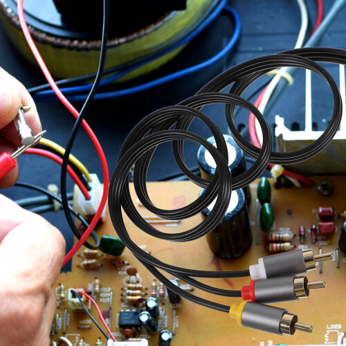 Lotus Head Audio Video Kabel – Kobber, Rustfrit Stål, 2