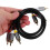 Lotus Head Audio Video Kabel – Kobber, Rustfrit Stål, 5