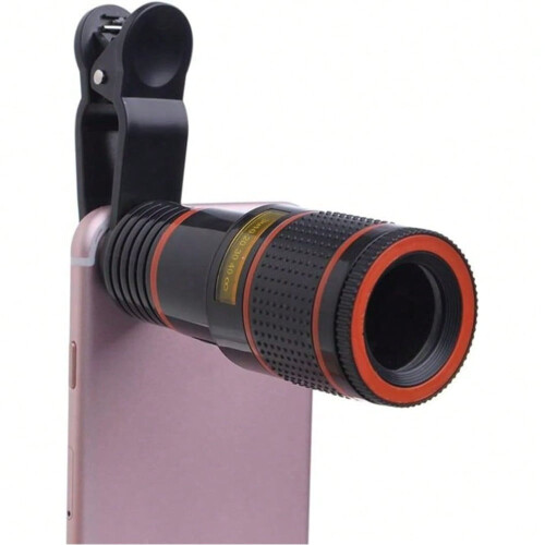 8X klipsbart teleobjektiv for smarttelefoner 2