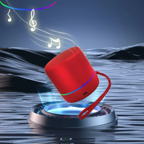 Mini Bluetooth-kaiutin RGB-valoilla, 3 W, IPX3 1