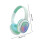 RGB Bluetooth 5.3ANC hovedtelefoner, foldbare, 250 timers standby 3