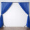 m x 3 m áttetsző voile háttérfüggöny (2 db) 3