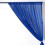 m x 3 m áttetsző voile háttérfüggöny (2 db) 5