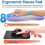 Ergonomisk musematte med minneskumstøtte 4