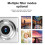 Digitalkamera 1080P 48MP 4X Zoom CCD Tragbar Silber 2