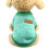 Pull doux et chaud pour petit chien, tenue d'hiver verte, taille S 2