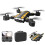 Dron FPV con lentes gran angular duales ajustables de 90 y 110 2