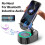 Altoparlante Bluetooth 5 in 1 e supporto per telefono con luci LED 2