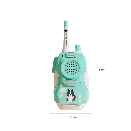 Παιδικά Walkie Talkie, 2 σετ, μπλε σχεδιασμός ρομπότ 2