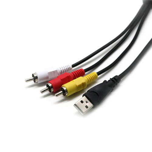 3RCA-auf-USB-AV-Adapterkabel für Camcorder 2