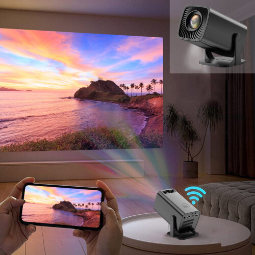 Φορητός προβολέας 4K με WiFi και Bluetooth 2