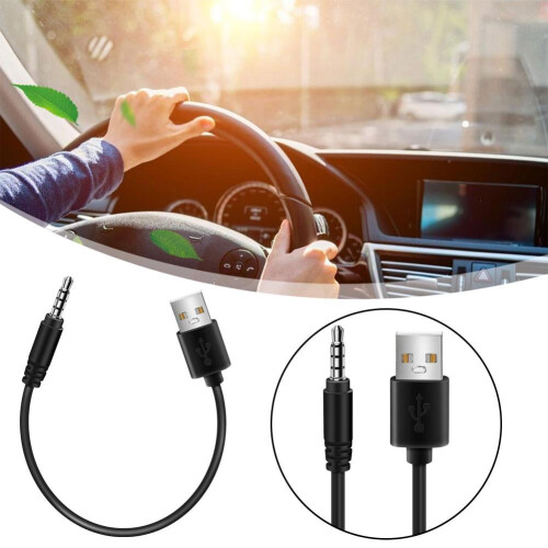 Καλώδιο φόρτισης AUX ήχου 3,5 mm σε USB2.0 αρσενικό, προσαρμογέας παρτίδας G6, καλώδιο MP3 1