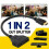 4K HDMI-splitter 1-in-2-adapter 2