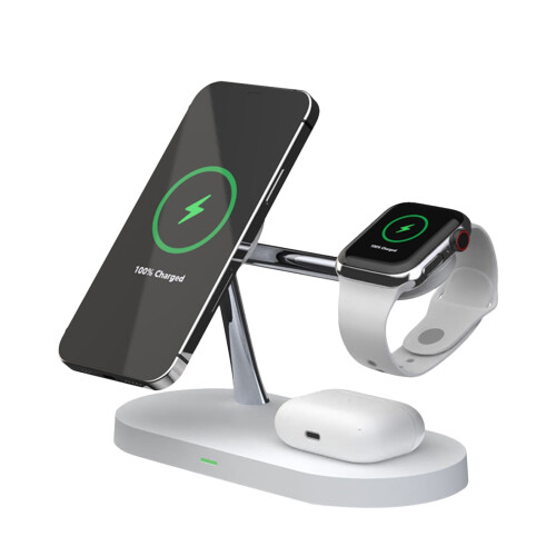 15W 5-in-1 kabellose Ladestation für iPhone und Android 2
